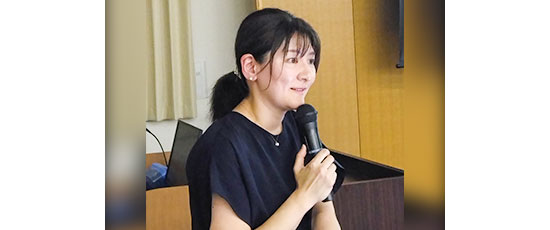演者の田中絵里先生